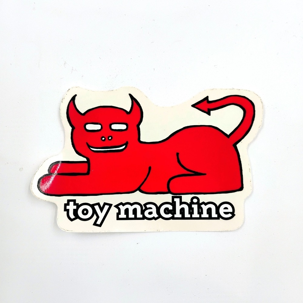 Toy Machine Skateboards Devil Cat Ed Templeton Vintage 1990's Skateboarding